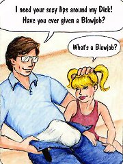 Young daughter doing blowjob incest cartoons