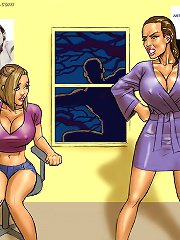 Cartoon sex with an asleep girl