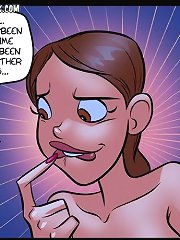 Sister's pussy is so sexy farm lessons comix