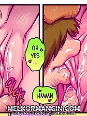 Melkor mancin comics with sweet little cartoon pussy which can't take it any more