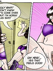 Cartoon porn pic. Holy shit! I dont know whats come over me, but Im horny as shit!