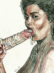 Interracial porn comics by Tom K