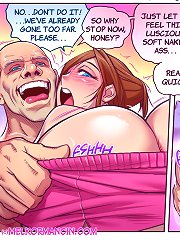 So why stop now on porn cartoons, honey? Just let me feel this luscious soft naked ass!